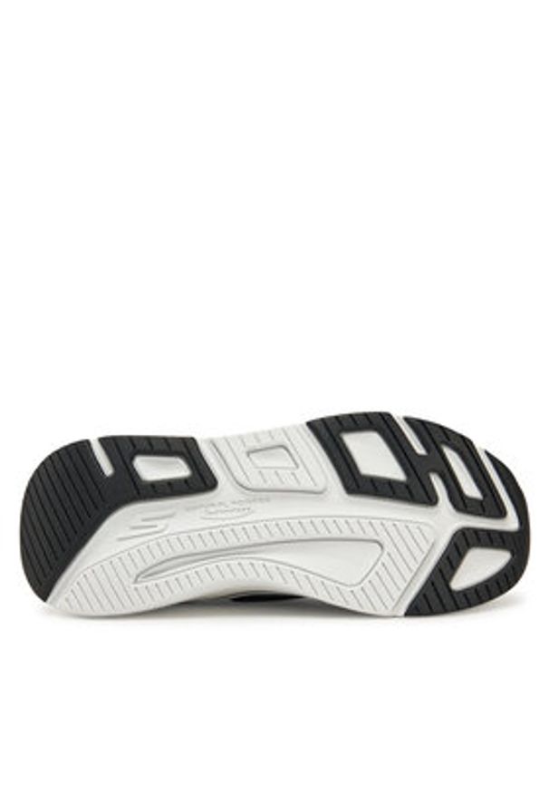 skechers - Skechers Sneakersy 129606/BKW Czarny. Kolor: czarny. Materiał: materiał