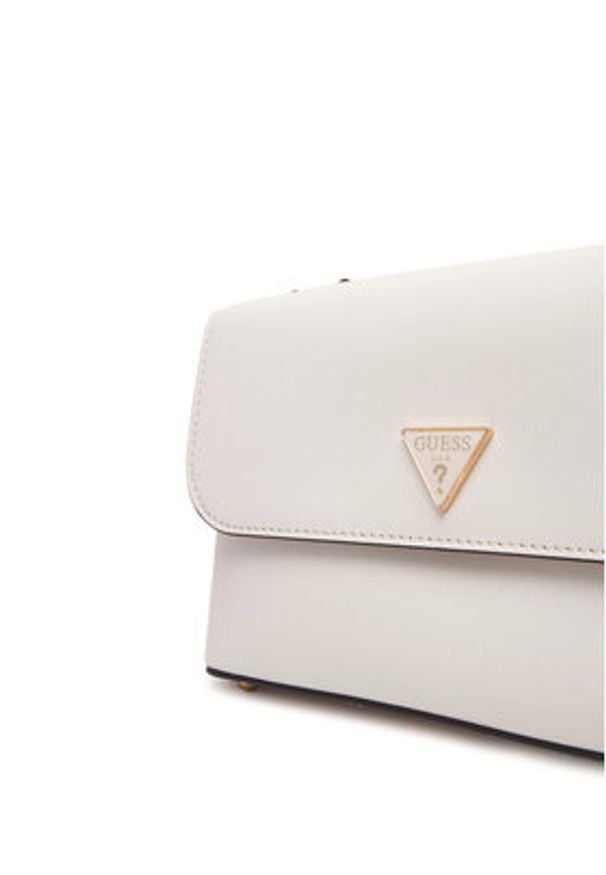 Guess Torebka Daryna II HWVG72 08200 Biały. Kolor: biały. Materiał: skórzane
