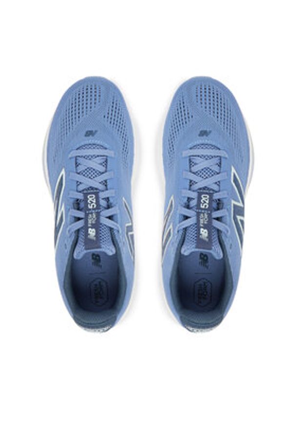 New Balance Buty do biegania Fresh Foam x 520 v9 W5204YJ Niebieski. Kolor: niebieski. Materiał: materiał