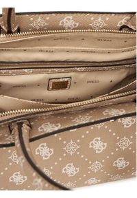Guess Torebka Silia HWGP98 90220 Beżowy. Kolor: beżowy. Materiał: skórzane