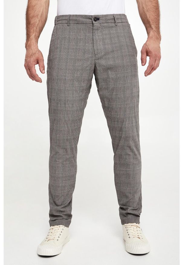 JOOP! Jeans - Spodnie męskie w kratkę Maxton3-W JOOP! JEANS. Wzór: kratka