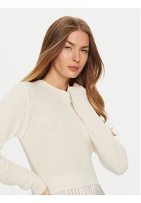 ViCOLO Sukienka codzienna 77090S Biały Regular Fit. Okazja: na co dzień. Kolor: biały. Materiał: syntetyk. Typ sukienki: proste. Styl: casual #3