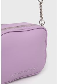 Silvian Heach torebka kolor fioletowy. Kolor: fioletowy. Rodzaj torebki: na ramię #4