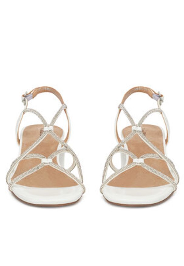 Clara Barson Sandały WS24055-03 Biały. Kolor: biały. Materiał: skóra