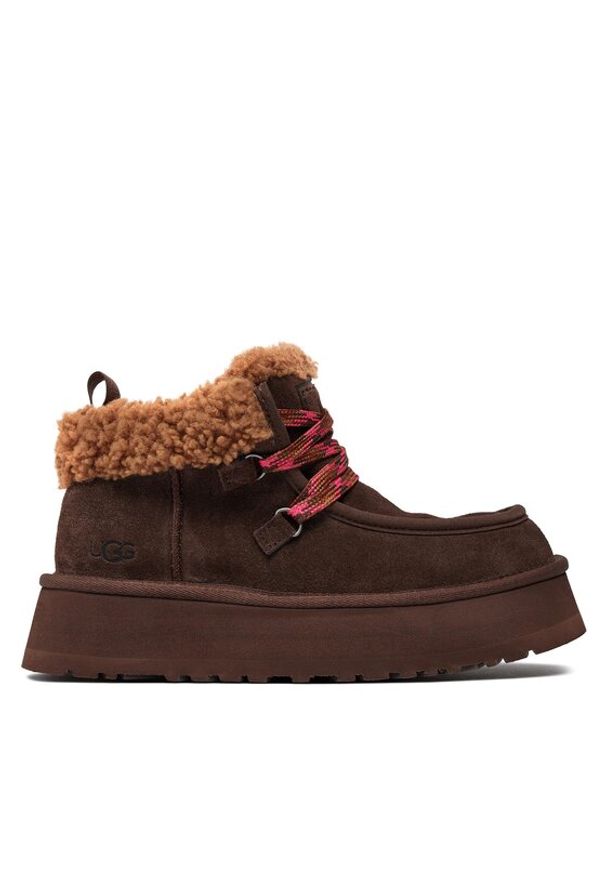 Ugg Śniegowce W Funkarra Cabin Cuff 1143954 Brązowy. Kolor: brązowy. Materiał: skóra