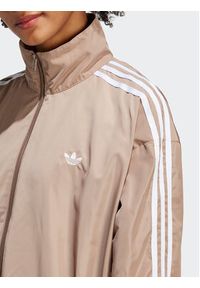 Adidas - adidas Bluza Oversized Track Top IP7143 Brązowy Loose Fit. Kolor: brązowy. Materiał: syntetyk #6