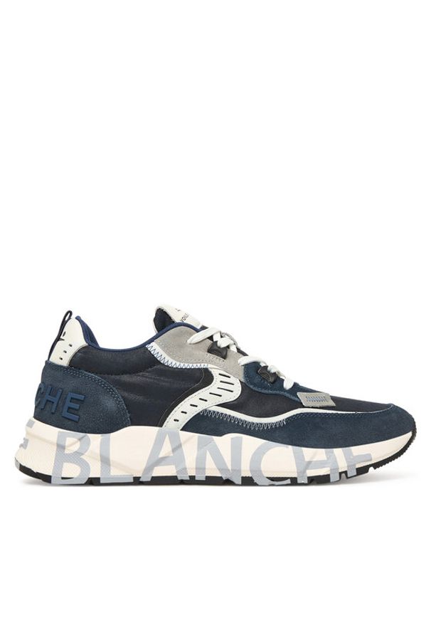 Voile Blanche Sneakersy Club01. 2017465-17 Granatowy. Kolor: niebieski. Materiał: zamsz, skóra