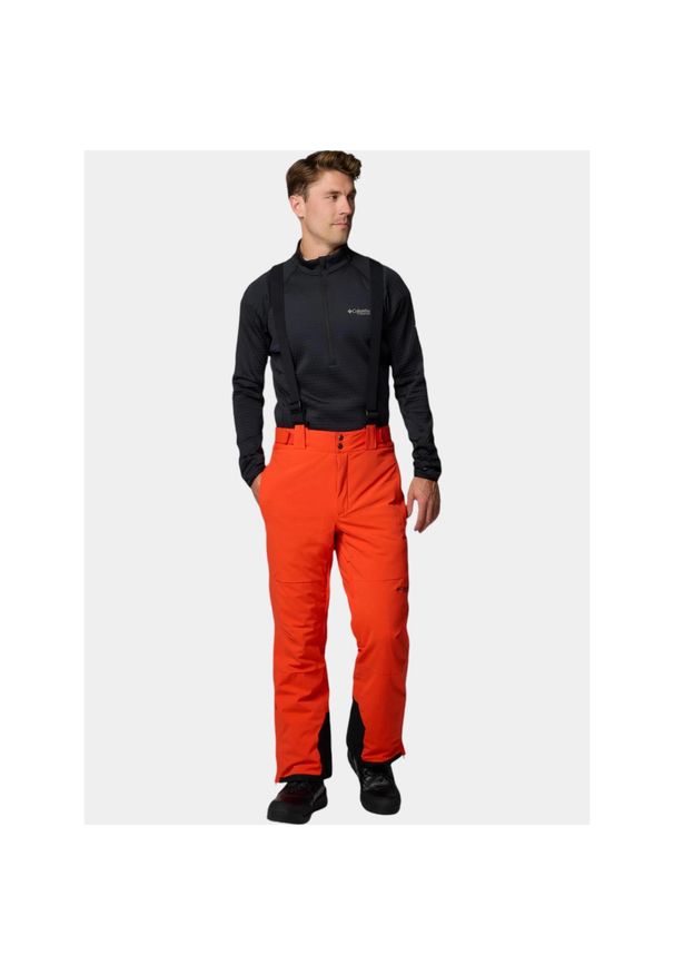 columbia - Spodnie Narciarskie Męskie Columbia Cirque Bowl. Kolor: czerwony. Sezon: zima. Sport: narciarstwo