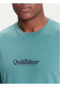 Quiksilver T-Shirt EQYZT08174 Zielony Regular Fit. Kolor: zielony. Materiał: bawełna #5