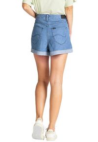 Lee - LEE RELAXED SHORT DAMSKIE SHORTY JEANSOWE L31KLRLK. Materiał: jeans #3