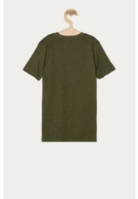 Jack & Jones - T-shirt dziecięcy 128-176 cm. Okazja: na co dzień. Kolor: oliwkowy. Materiał: bawełna, dzianina. Wzór: nadruk. Styl: casual #3