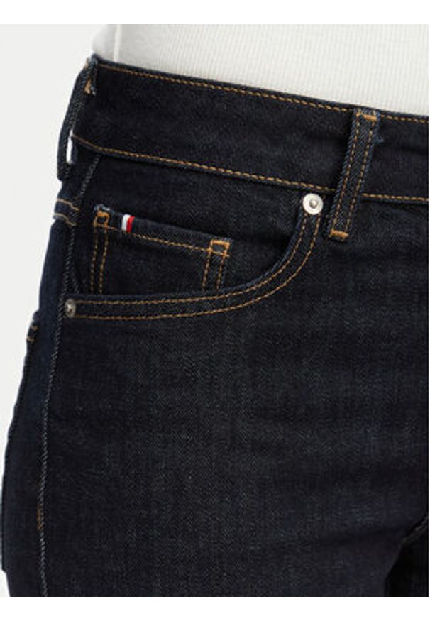 TOMMY HILFIGER - Tommy Hilfiger Jeansy Classic WW0WW42486 Granatowy Straight Fit. Kolor: niebieski