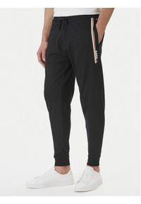 BOSS Spodnie dresowe Authentic 50554784 Czarny Regular Fit. Kolor: czarny. Materiał: bawełna #1