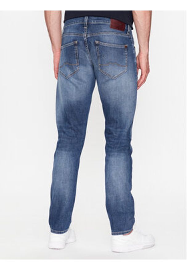 Mustang Jeansy Oregon 3116-5111 Niebieski Slim Fit. Kolor: niebieski