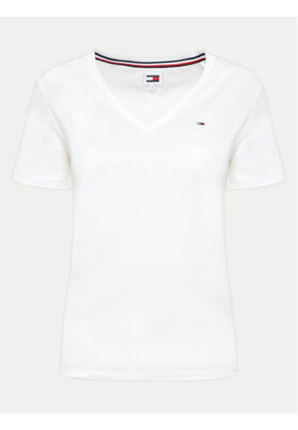Tommy Jeans Komplet 2 t-shirtów DW0DW11458 Kolorowy Slim Fit. Materiał: bawełna. Wzór: kolorowy
