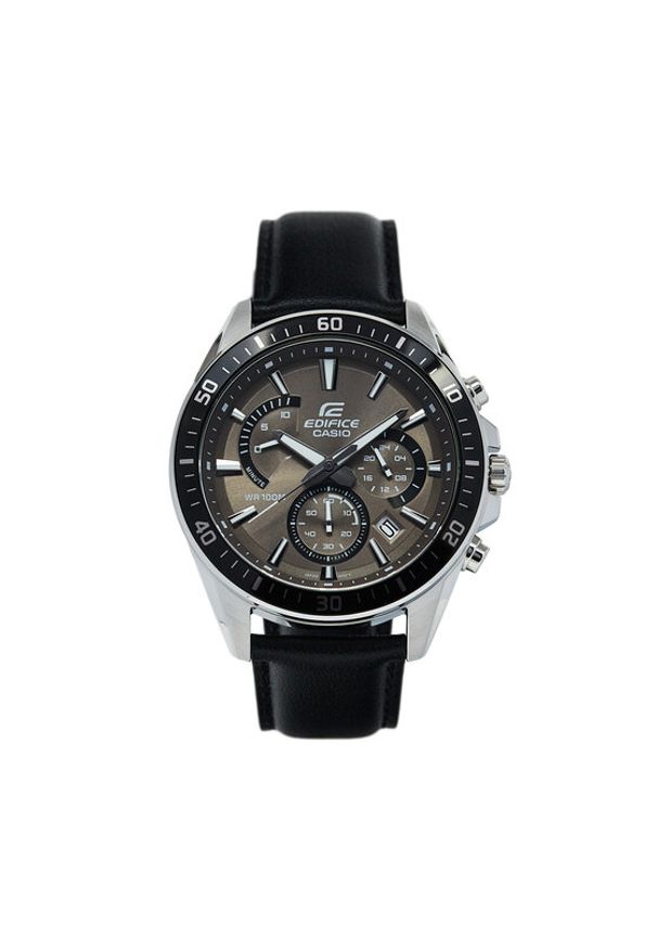 Casio Zegarek Ediffice Classic EFR-552L-5AVUEF Czarny. Kolor: czarny