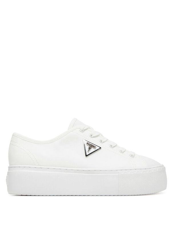 Trampki Guess. Kolor: biały