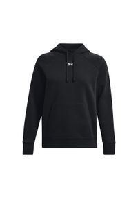Bluza treningowa damska Under Armour Ua Rival Fleece Hoodie. Typ kołnierza: kaptur. Kolor: wielokolorowy, szary, biały, czarny