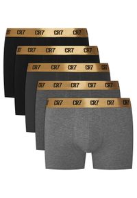 Cristiano Ronaldo CR7 Komplet bokserek 8125-49 Kolorowy. Materiał: bawełna. Wzór: kolorowy #1