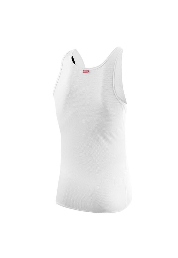 LOFFLER - Damski tank top Löffler Transtex Light. Kolor: biały. Długość rękawa: bez rękawów. Sport: turystyka piesza