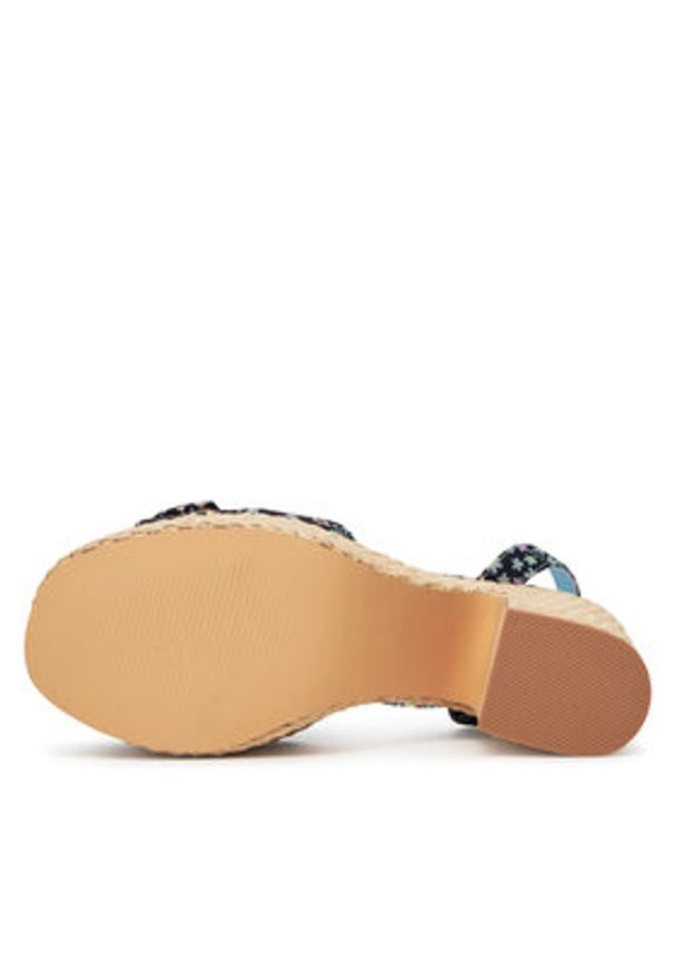 DeeZee Espadryle RT2206125 Czarny. Kolor: czarny. Materiał: materiał