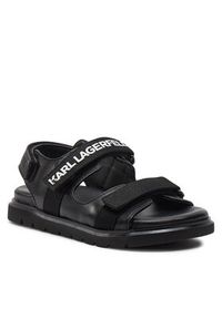 Karl Lagerfeld Kids Sandały Z30014 M Czarny. Kolor: czarny #4