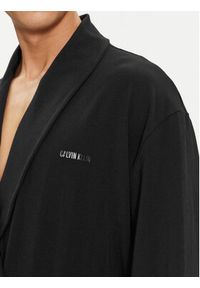 Calvin Klein Underwear Szlafrok 000NM2572E Czarny. Kolor: czarny. Materiał: bawełna