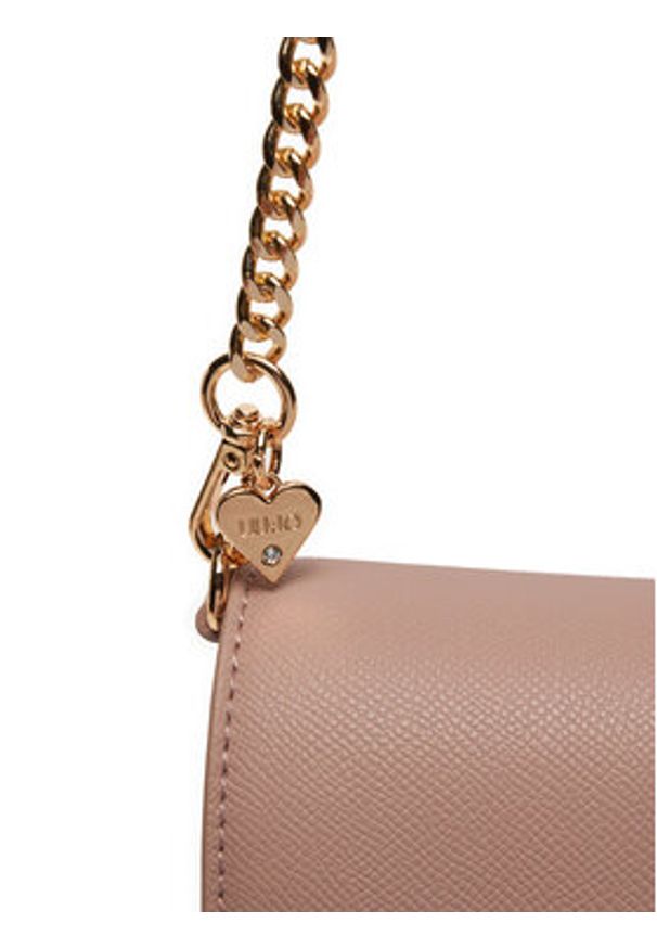 Liu Jo Torebka Ecs M Crossbody AF4161 E0087 Różowy. Kolor: różowy. Materiał: skórzane