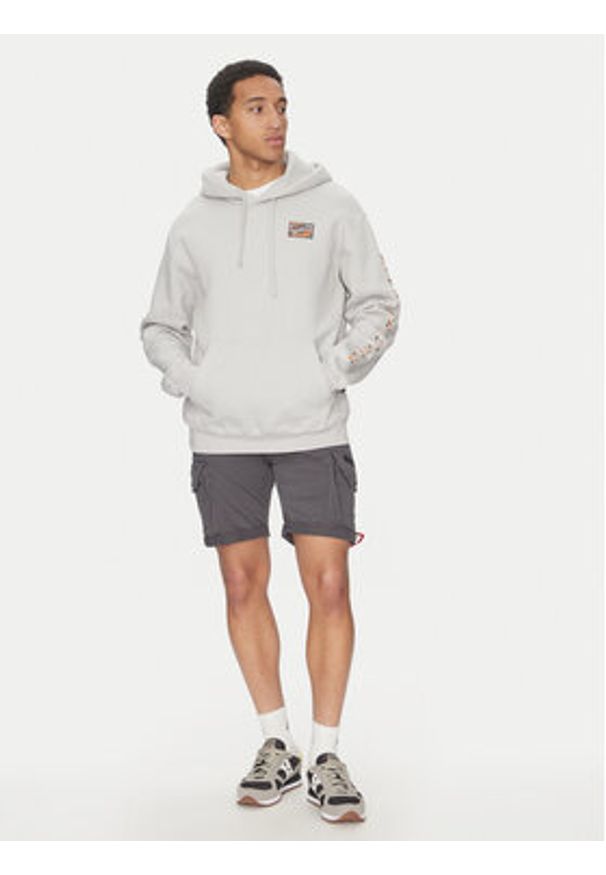 Alpha Industries Bluza Camo 156340 Szary Regular Fit. Kolor: szary. Materiał: bawełna