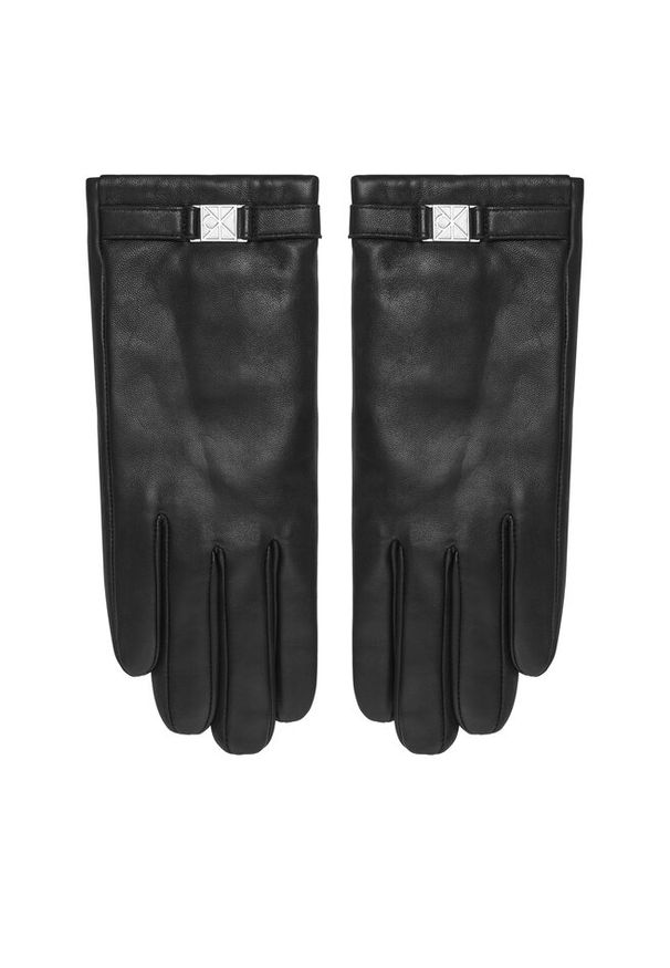 Rękawiczki Damskie Calvin Klein. Kolor: czarny