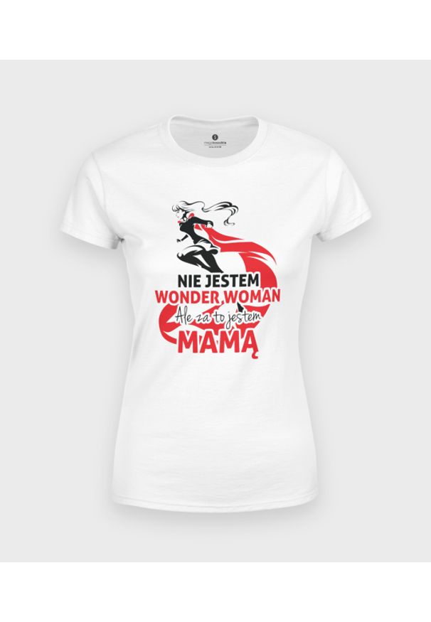 MegaKoszulki - Koszulka damska Wonder Mama. Materiał: bawełna