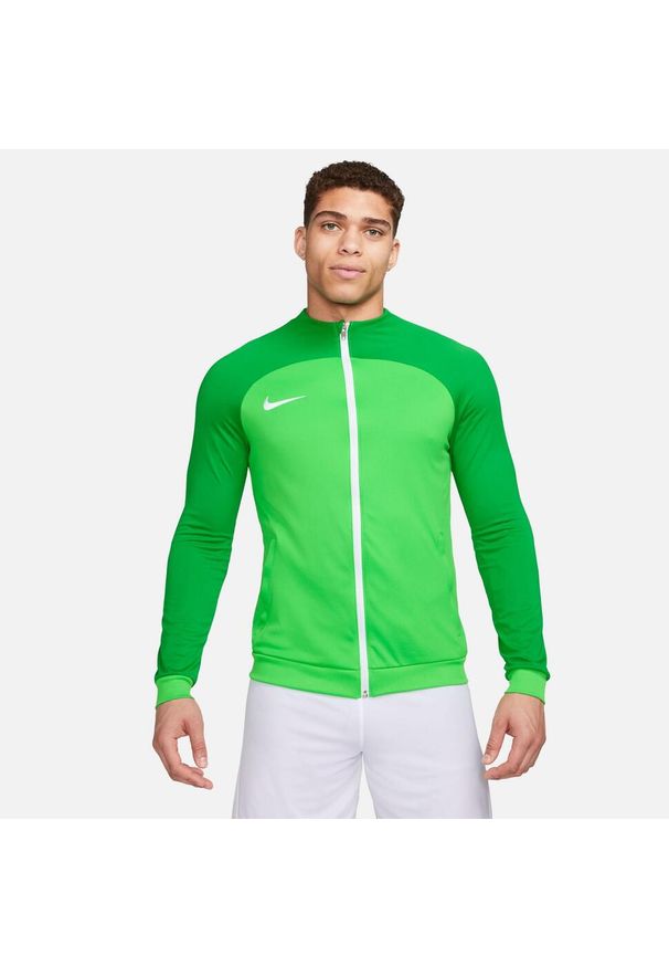 Bluza piłkarska męska Nike Drifit Academy Pro. Kolor: biały, wielokolorowy, zielony. Sport: piłka nożna