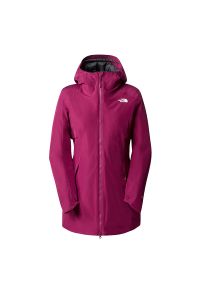 Kurtka The North Face Hikesteller Inulated Parka 0A3Y1GOE51 - różowa. Kolor: różowy. Materiał: syntetyk, poliester. Styl: elegancki. Sport: turystyka piesza #1