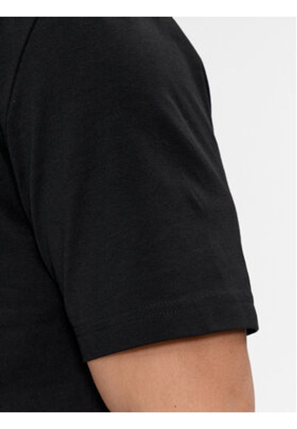 BOSS - Boss T-Shirt 50506340 Czarny Regular Fit. Kolor: czarny. Materiał: bawełna