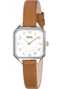 Zegarek Opex Zegarek damski Opex X4161LA1 brązowy. Kolor: brązowy #1