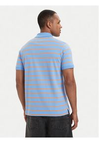 Tommy Jeans Polo DM0DM22708 Niebieski Regular Fit. Typ kołnierza: polo. Kolor: niebieski. Materiał: bawełna #5