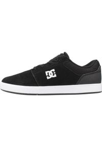 Trampki DC Shoes Crisis 2, Mężczyźni. Kolor: czarny. Materiał: zamsz, materiał