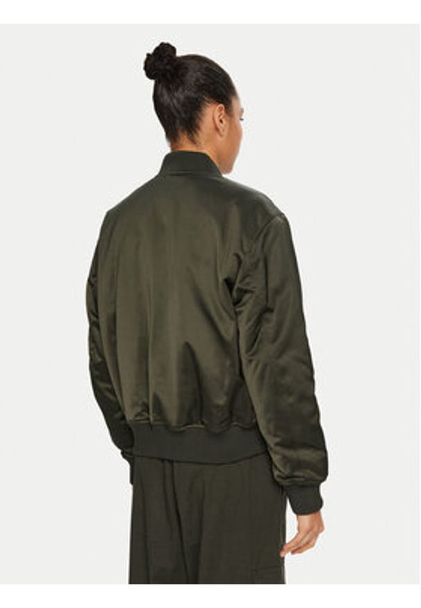 Champion Kurtka bomber 117578 Zielony Custom Fit. Kolor: zielony. Materiał: syntetyk
