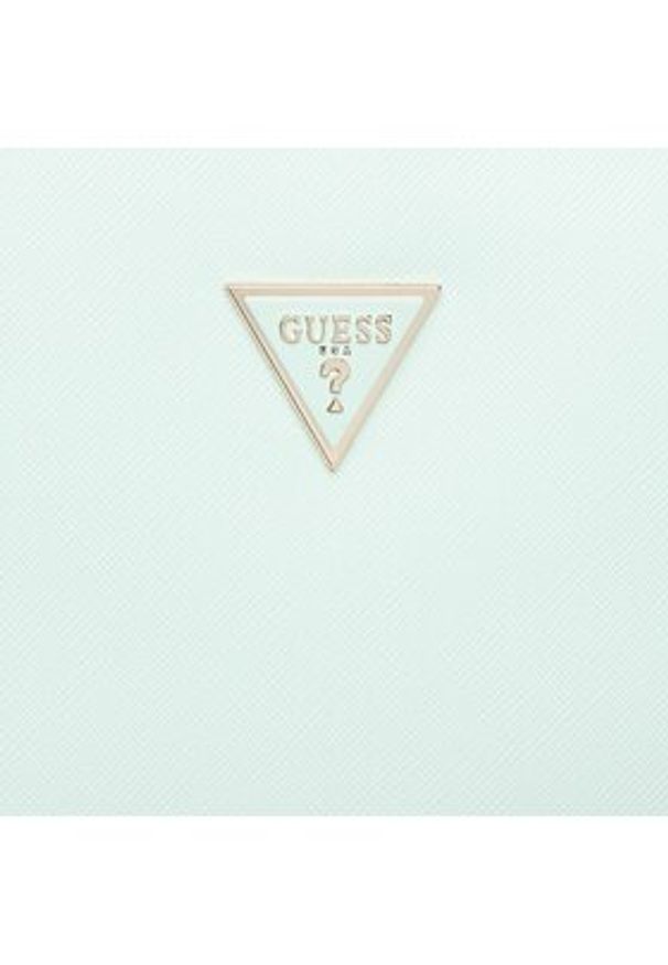 Guess Kosmetyczka Not Coordinated Accessories PW1550 P3119 Niebieski. Kolor: niebieski. Materiał: skóra