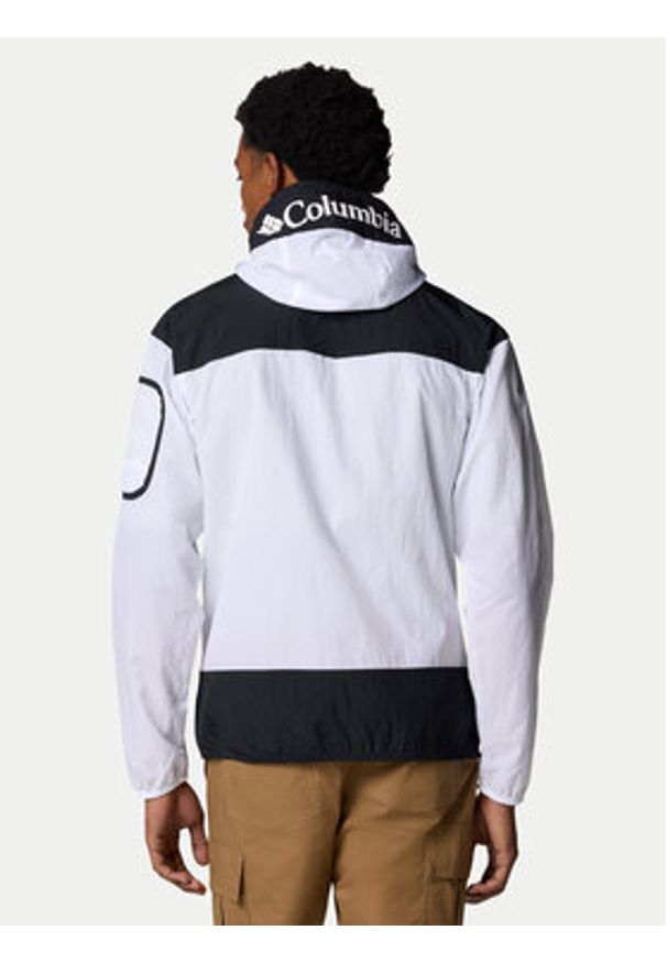 columbia - Columbia Kurtka anorak Challenger™ Windbreaker Anorak 2117001 Biały Active Fit. Kolor: biały. Materiał: syntetyk