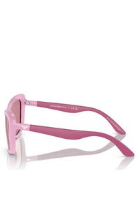 Emporio Armani Okulary przeciwsłoneczne 0EK4004 613069 Różowy. Kolor: różowy