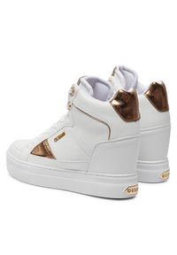 Guess Sneakersy Fridan FL7FRI ELE12 Biały. Kolor: biały. Materiał: skóra #5