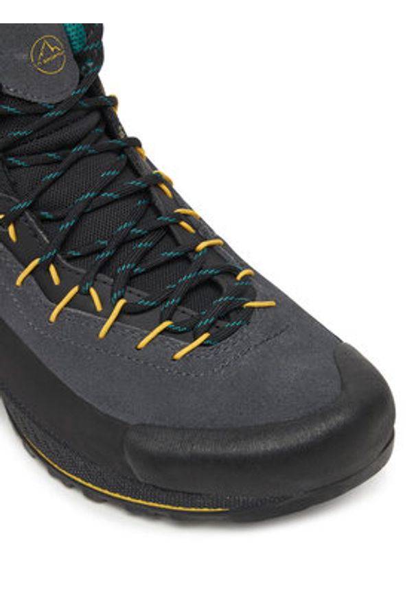 LA SPORTIVA - La Sportiva Trekkingi Tx4 Evo Mid Gtx GORE-TEX ZFAS047G00E35 Szary. Kolor: szary. Materiał: skóra, zamsz. Technologia: Gore-Tex. Sport: turystyka piesza