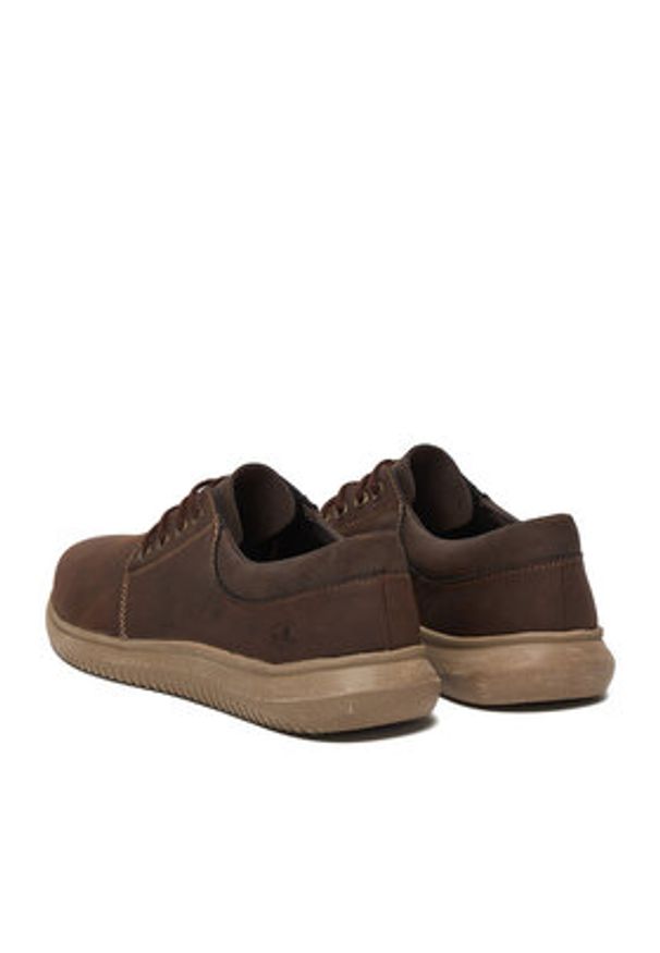 Rieker Półbuty 10424-22 Brązowy. Kolor: brązowy. Materiał: nubuk, skóra