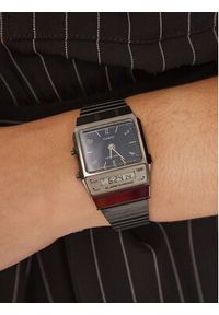 Casio Zegarek Vintage Edgy AQ-800EB-2AEF Czarny. Kolor: czarny. Styl: vintage