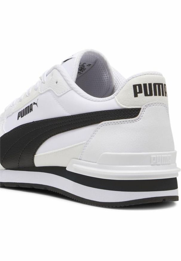 Puma - Sneakersy nylonowe unisex ST Runner v4 PUMA White Black Cast Iron Gray. Kolor: biały, wielokolorowy, czarny, szary. Materiał: guma, materiał, tkanina, syntetyk