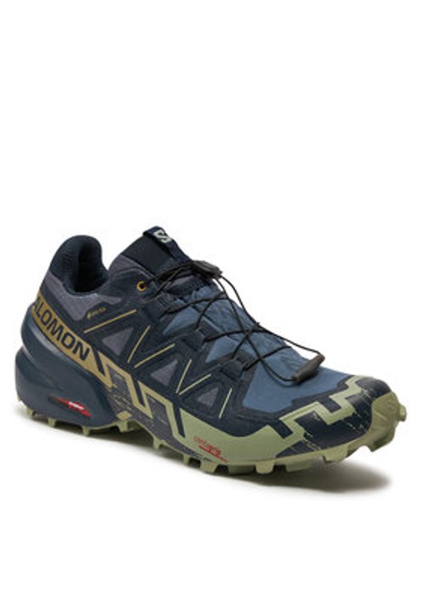salomon - Salomon Buty do biegania Speedcross 6 Gore-Tex L47465500 Granatowy. Kolor: niebieski. Materiał: materiał. Technologia: Gore-Tex. Model: Salomon Speedcross