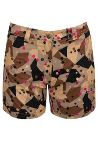 ALPINE PRO - Damskie szorty outdoorowe Alpine Pro Cuoma 3 - lekkie i oddychające. Kolor: zielony. Sezon: lato. Sport: turystyka piesza