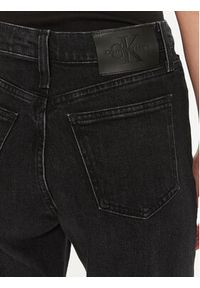 Calvin Klein Jeans Jeansy J20J224895 Czarny Straight Fit. Kolor: czarny