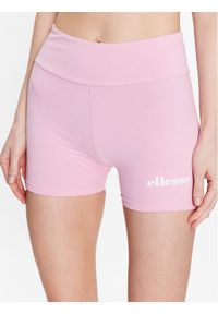 Ellesse Szorty sportowe Sicilo SGR17963 Różowy Slim Fit. Kolor: różowy. Materiał: bawełna